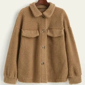 NEW sherpa teddy coat